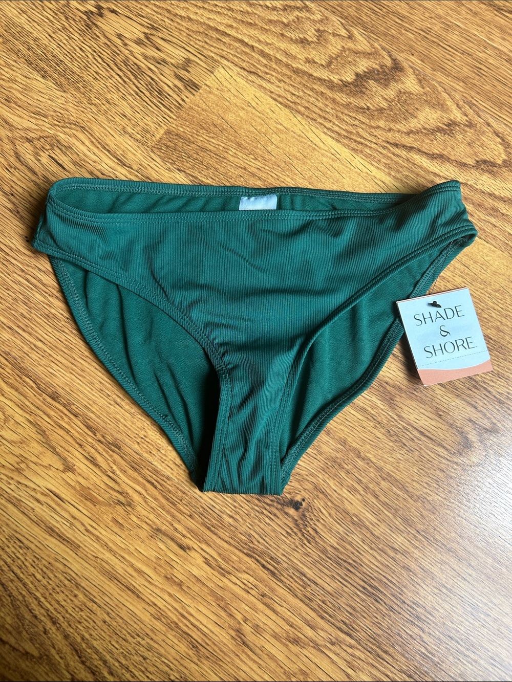 NWT Shade & Shore Ribbed Bikini Bottom